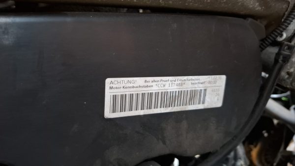 Motor Audi A5 3.0 tdi v6 ref. CCW - Image 2